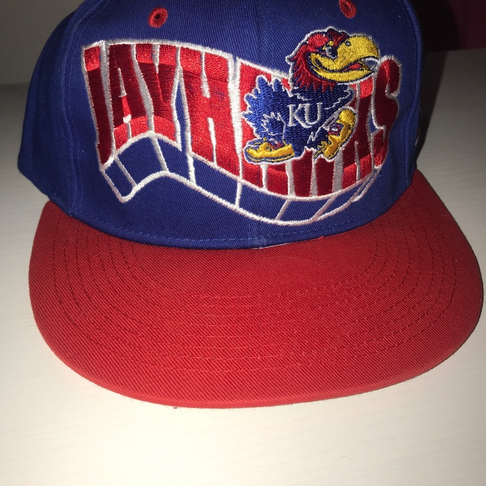 Jayhawks Blue and Red Cap